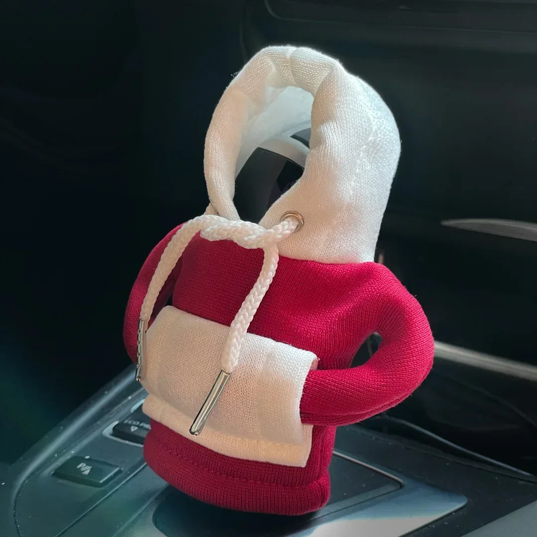 Car Hand Handle Gear Sweatshirt Shark Frog Hoodie Shift Cap Fashion Shift Hoodie Car Shift Knob Cover Car Fashion Accessories