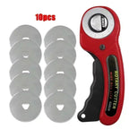 Sewing Rotary Cutter Kit 45mm Rotary Cutter  Cutting Mat Patchwork Ruler Precision Knife for Sewing Quilting Crafts
