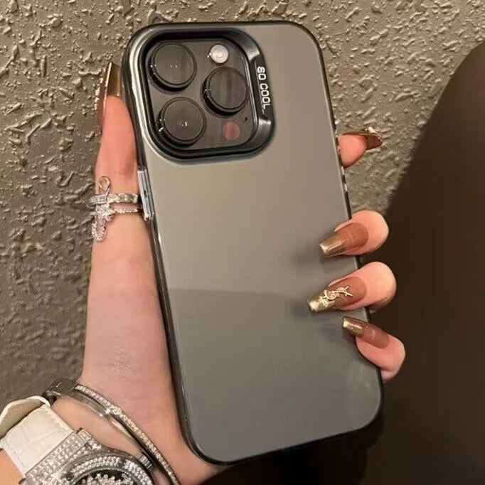 Luxury Stus Phone Case For iPhone 17 17e 16e 16 15 14 13 12 11 mini Pro Max X XR XSMAX 8 7 Air Plus Anti Fall Matte Back Cover