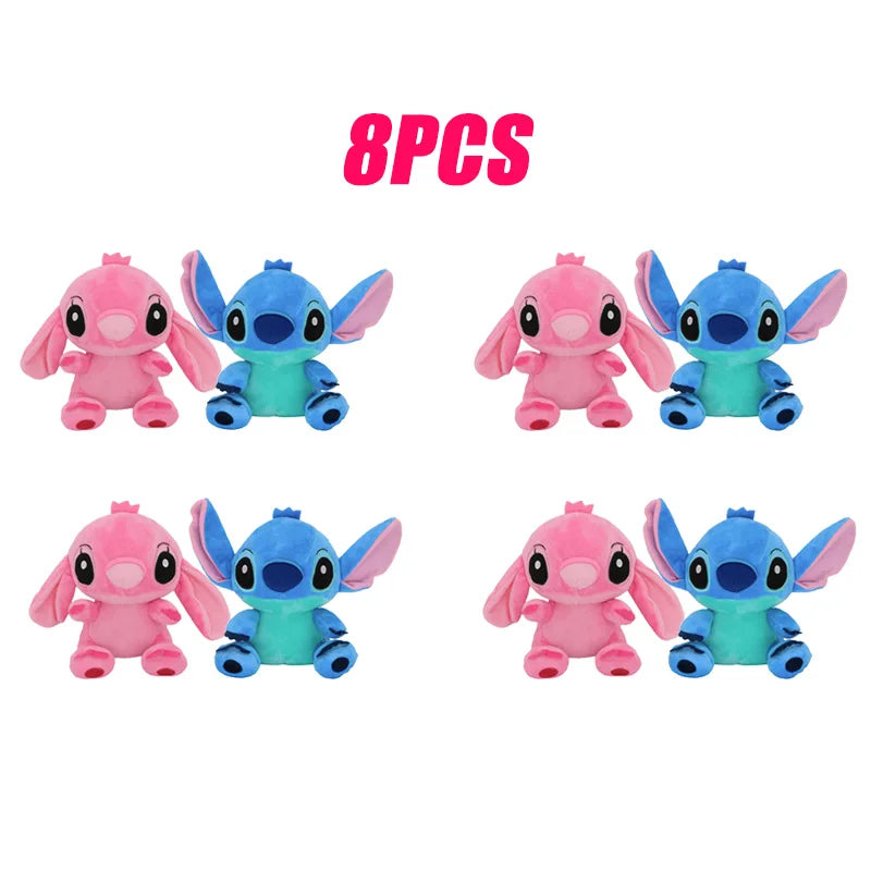 Stitch Stuffed Plush Toy Models Cartoon Stuffed Plush Decoration Dolls Anime Plush Toys Kawaii Christmas Birthday Gifts