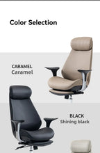 leather boss chair, executive chair, swivel chair, lunch break, carefree computer chair, sedentary and comfortable study home