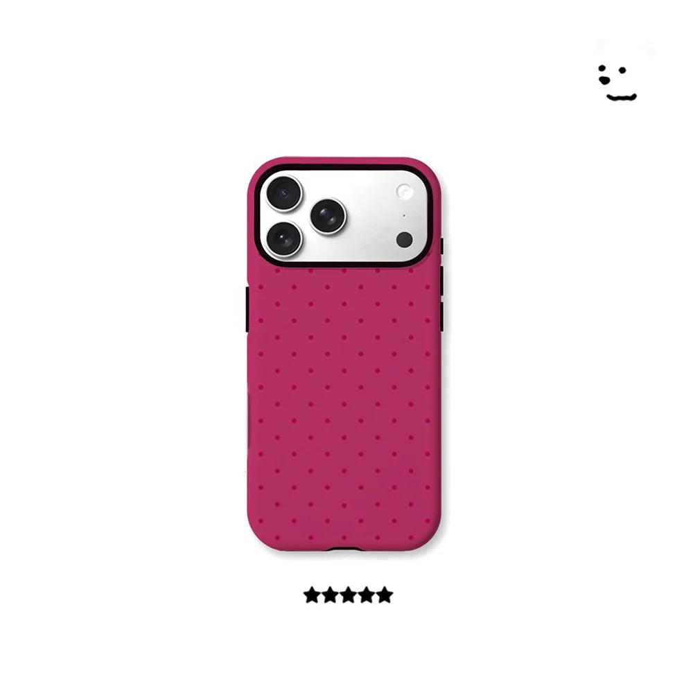 New Wave Point Fashion Phone Case for iPhone 17 16 15 14 13 12 11 X XS XR XSMAX 7 8 Air Pro Max Plus Luxury Double-layer Cover
