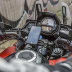 1set Motorcycle, Bicycle Handle, Mobile Phone Holder, Detachable 360 ° Rotating Shock-absorbing Mobile Phone Holder