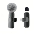 Type-C Port Professional Wireless Lavalier Microphone for Smartphones, Computers, Tablets, Plug and Play
