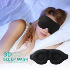 3D Sleep Mask Eye Mask for Travel Yoga Nap Lightweight Breathable Eye Cover Night Sleep Block Out Light Eyepatch for Women Men