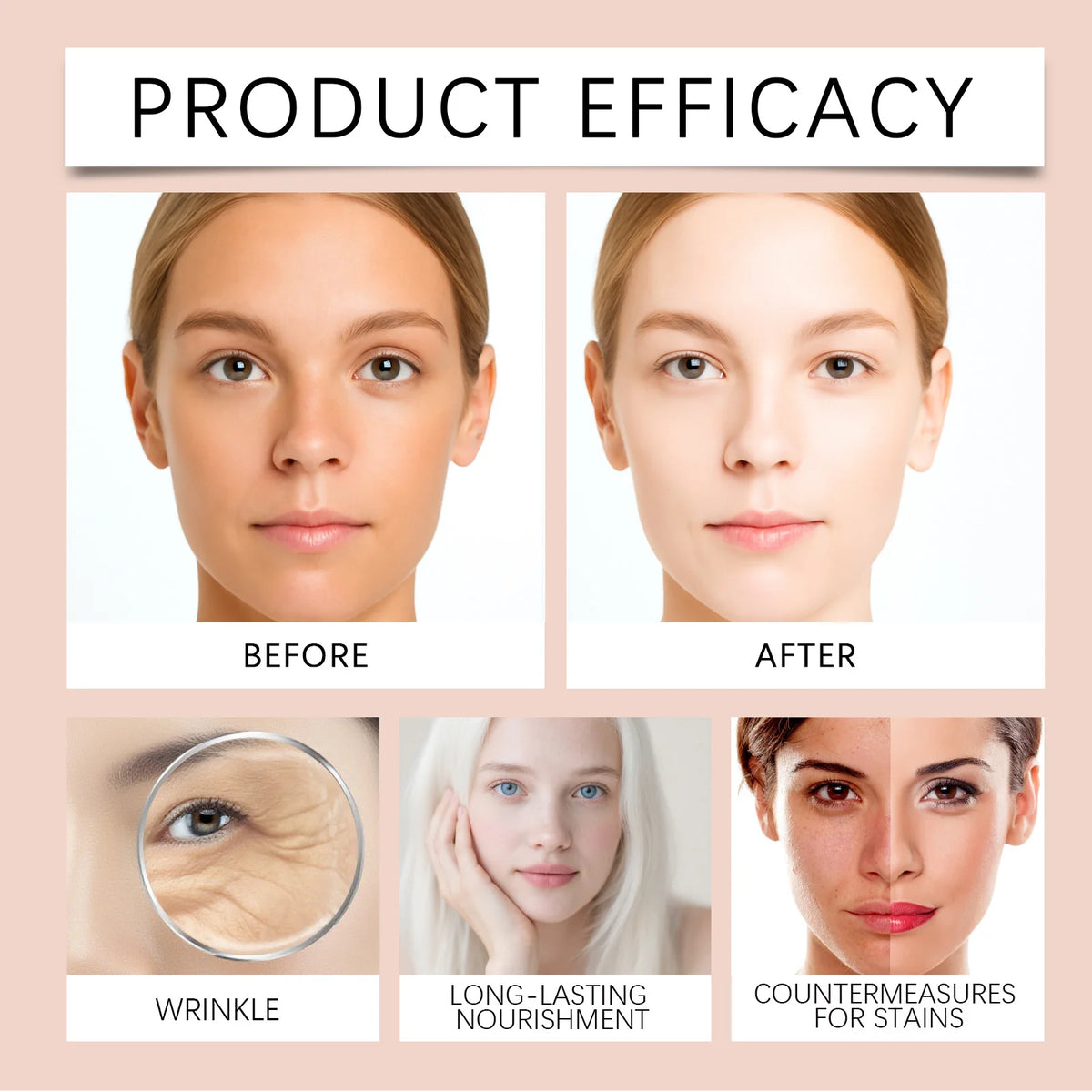 Vitamin C Serum for Face Hyaluronic Acid Brightening Dark Spot Corrector Anti Aging Face Oil Aloe Vera Daily Glow Skin Care 30ml