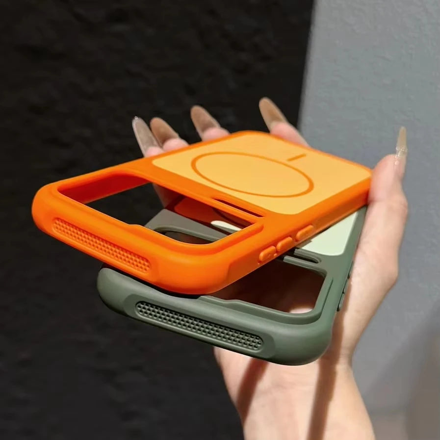 Frosted Matte Magnetic MagSafe Case for Xiaomi 17 Pro Max 15 14 Pro Shockproof
