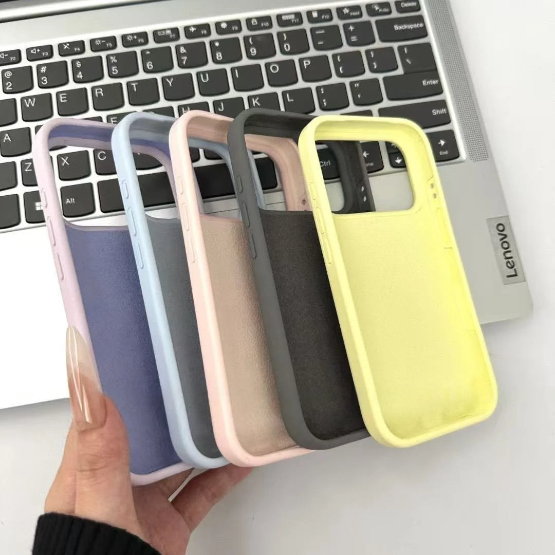 Liquid Silicone Phone Case For iPhone 17 16 ProMax 14 12 13 15 Pro Case for iPhone 17 16 13 Pro Max 11 Shockproof With Box Cover