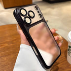 Luxury Plating Matte Ultra Slim Case for iPhone 17 18 16 15 14 13 12 Pro Max Camera Lens Film Protector Frosted Shockproof Case