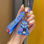 2026 K-pop Idol Group Keychain Rumi Mira Zoey Anime Figure Keyrings PVC Backpack Pendant Birthday Chiritmas Gift Party Favors 키링