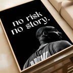 Athlete Inspirational Quotation Poster Home Gym Football Basketball Prints Wall Stickers Paintings for Home Living Room Decor