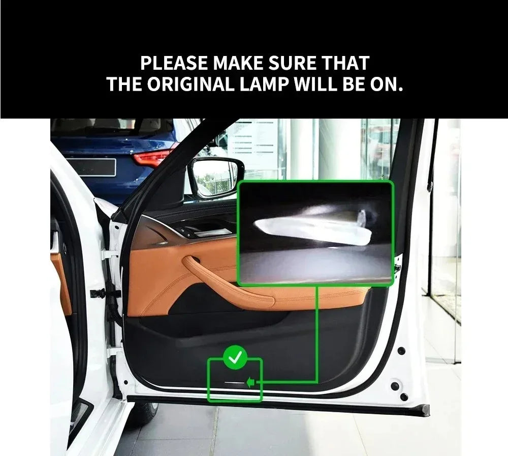 2PCS LED Car Door Logo Light Led Projector For Audi A4 B5 B6 B7 B8 B9 A1 A3 8V 8P 8L A6 C5 C6 C7 A5 A7 A8 Q3 Q5 Q7 TT S3 S6