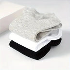 5/10-Pack Unisex Comfort-Fit Ankle Socks For All, Breathable & Lightweight - Ideal For Sports & Daily Wear