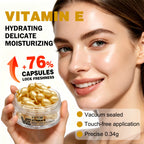 Vitamin E Facial Hydrating and Moisturizing Essence, Deep Moisturizing and Anti-Aging Capsule Essence 0.34Gx30 Capsules