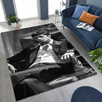 Classic Scarface Tony Montana Movie Art Carpet Rug for Bedroom Living Room Sofa Home Doormat Decor Large Kids Non-slip Floor Mat
