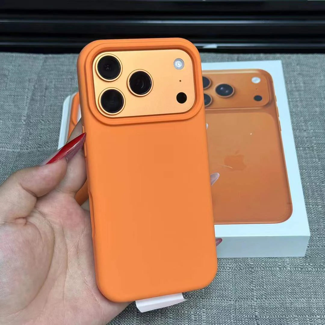 For iPhone 18 17 Pro Max Case Original Liquid Silicone Phone Cases For iPhone 17 17Pro 17 Pro Max Skin Smooth Soft Bumper Cover