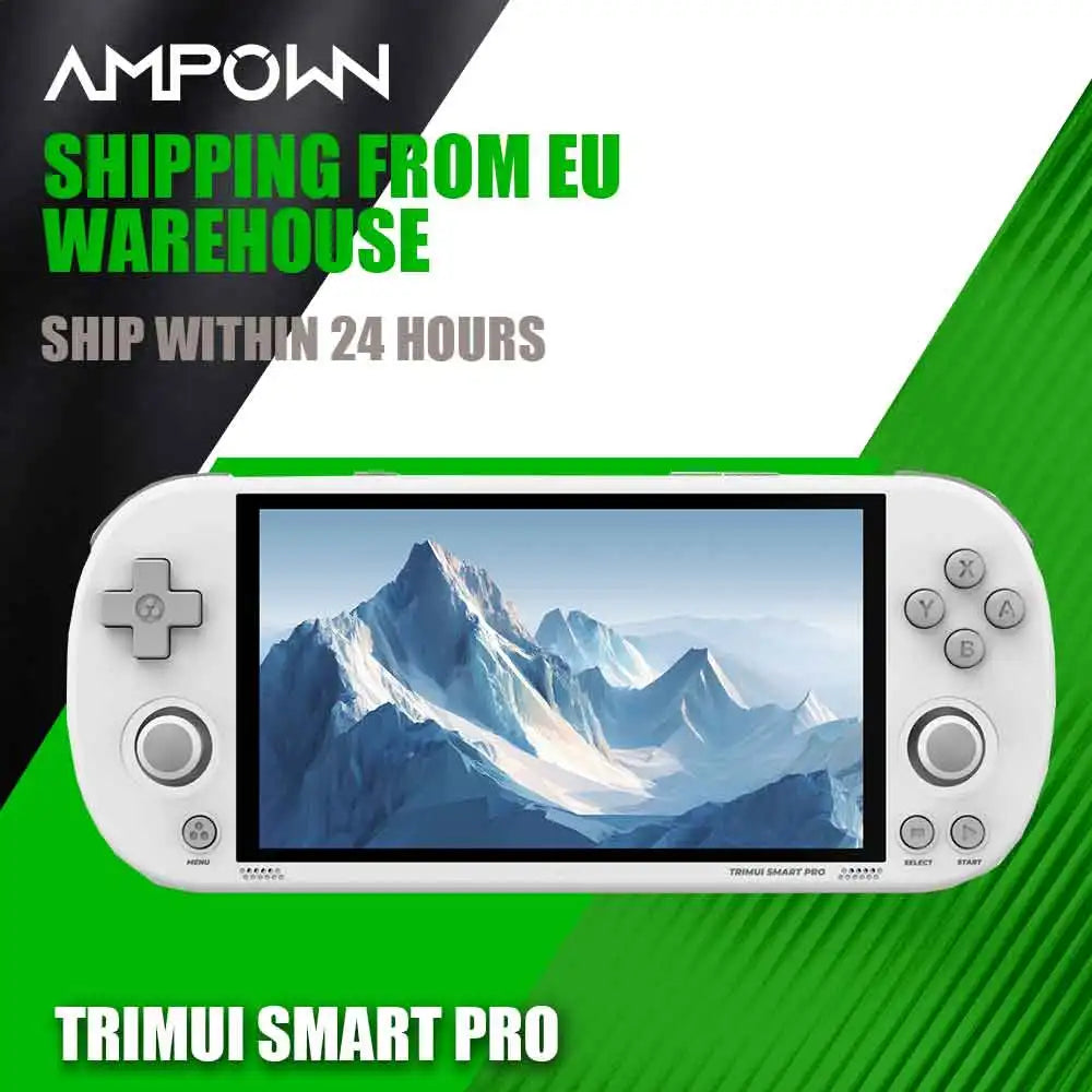 TRIMUI Smart Pro Handheld Game Players 4.96'' IPS Linux Emulator Portable Retro Video Game Consoles PSP Player Gift