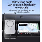 Magnetic Car Wireless Charger Air Vent GPS Phone Holder Stand For Magsafe iPhone 17 16 15 14 13 12 Pro Max Cell Fast Charging