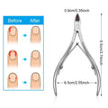 Professional Cuticle Cutter Nail Nippers Scissors Manicure Pusher Pedicure Tong Dead Skin Remover Nail Cuticle Regrowth Tool