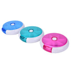 Simple Rotating Seven-grid Pill Box 7 Day Weekly Pill Box Plastic Sealed Travel Pill Case Granule Storage