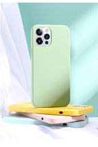 Luxury Liquid Silicone Phone Case for APPLE iPhone 11 13 12 14 15 16 Pro Max Cases for iPhone 15 Plus Shockproof Protector Cover