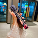 Shockproof Duo Thin Carbon Fiber Leather Magnetic for Magsafe Phone Case for IPhone Duo Apple 18 Fold Hinge Protective Cover