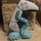 3D Printed Octopus Game Controller Stand Suitable for PS5 Controllers Desktop Stand Holiday Gift Home Decor Statue Ornament