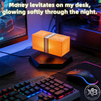 Floating Money Lamp for Fans Levitating Dollar Lamp Desk Gadget for Game Room Office Man Cave Decor Unique Gift for Gamers