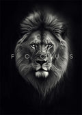 Animal Motivation Poster Panther Lion Motivational Canvas Posters Prints Canvas Painting Focus Conquer Fearless Mural Wall Decor