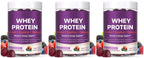 Protein Gummies with Whey Creatine Collagen 12g Protein Muscle Support Energy Nutrition Sugar Free Fitness Supplement 60 Gummies