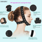 1Pcs Anti Apnea Jaw Solution Sleep Support Apnea Belt Neoprene Anti Snore Stop Snoring Chin Strap Belt Adjustable Tool〔DD329〕