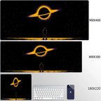 Universe Mouse Pad Gaming Astronaut Mousepad Keyboard Mats Space Desk Pads XXL 80x30cm Deskmat For Computer Mousepads Big Carpet
