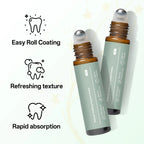 Tea Tree Vitamin E Gum Massage Soothing Calming Irritation Discomfort Sensitive Oral Care Aid Baby Teething Roller 10ml
