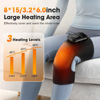 Enlarge Electric Heating Shoulder and Knee Massager 3 Levels Electric Vibration Muscle Relax Belt For Arm Muscle