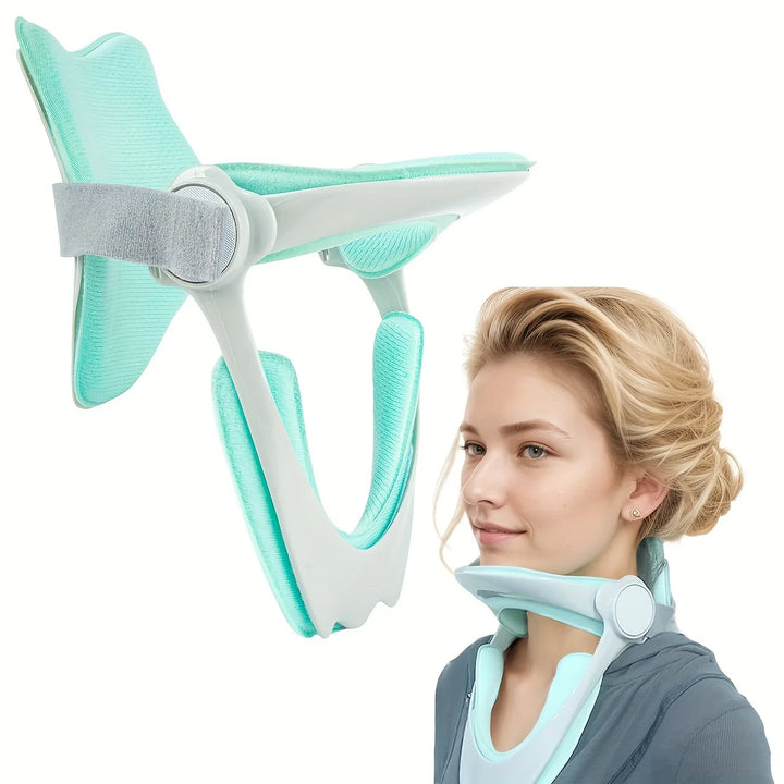 Ergonomic Neck Support Pillow with Adjustable Strap • Breathable Polyester • Comfort & Durability • Cervical Care • Ideal Gift