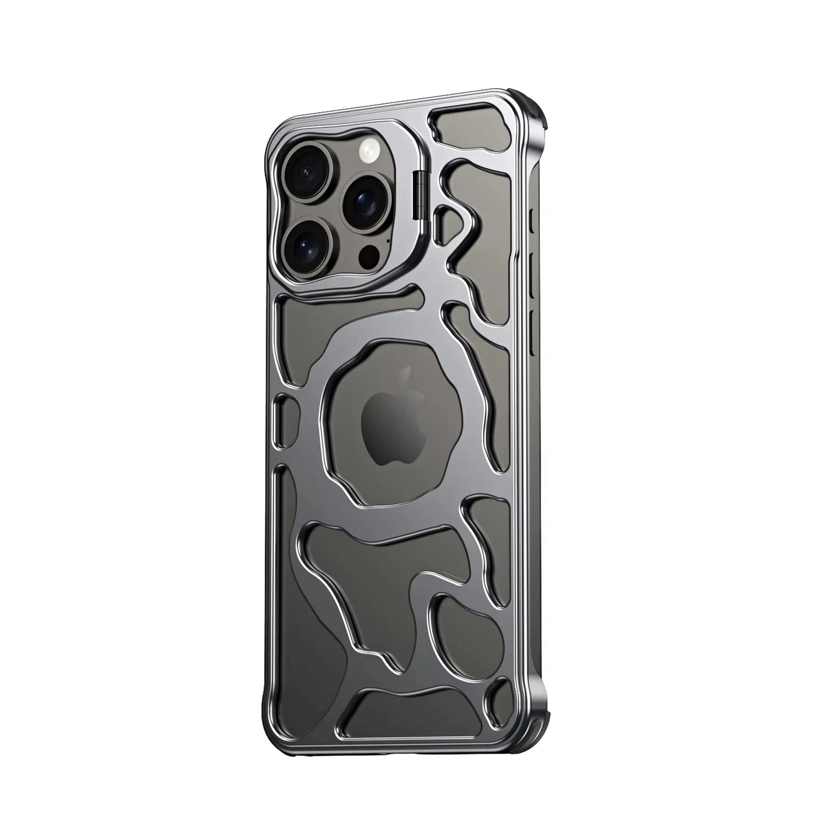 Titanium Aluminum Case for iPhone 16 15 14 13 Pro Max MagSafe Cooling Cover
