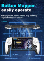 SF3500 Retro Handheld Video Game Console Linux System 5.0 Inch 854*480 IPS Screen 3000mAh Portable Pocket Video Player Games
