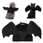 -Halloween Pet Costume - Cute Black Bat Wings Harness Costume For Cats And Dogs, Halloween Party Cosplay, Pet Supplies