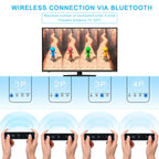 2 in 1 For Nintendo Wii Controller Set Optional Motion Plus Joystick Wireless Remote Gamepad with Silicone Case Video Game