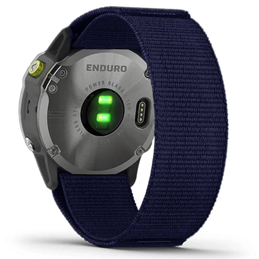 22mm 26mm QuickFit Nylon Loop Strap For Garmin Tactix 7 AMOLED Delta Bravo Band For Garmin Fenix 7X 6 PRO 5 3 Braided Watchbands