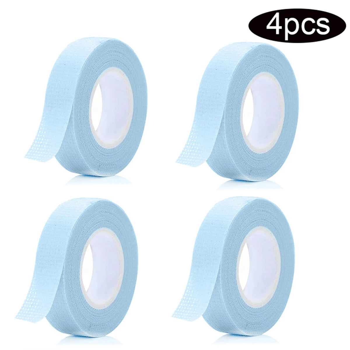 OKAYLASH 4Pcs/lot Eyelash Extension Tape  Breathable Medical Non-woven Adhesive Tape Eyelash Patch Tapes Cutter Cutting Tool