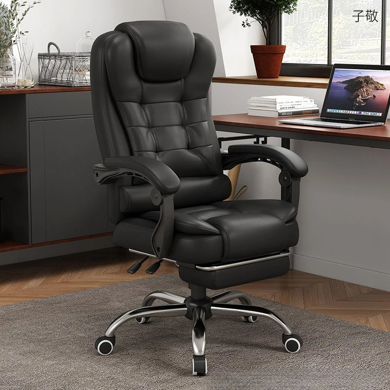Multi-functional Computer chair Household comfortable boss chair Lifting swivel chair Recumbent back office chair