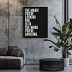 Minimalist Motivational Quotes Inspirational Discipline Art Poster Canvas Painting Wall Prints Picture Room Home Office Decor