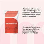 Astaxanthin 12mg with MCT Oil, Premium Astaxanthin Antioxidant Supplement Supports Vision, Immune System & Overall Well-Being