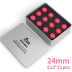 Qanba Gravity KS Mechanical Shafts Silent Pushbutton 24mm/30mm Arcade Button Snap-in (Boxed)