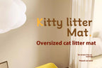 Cat Litter Mat Heavy Duty Waterproof 2 Layer Non Slip Washable Pet Floor Protector Litter Box Sand Stopper Pet Product
