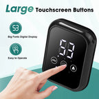 Enlarge Electric Heating Shoulder and Knee Massager 3 Levels Electric Vibration Muscle Relax Belt For Arm Muscle