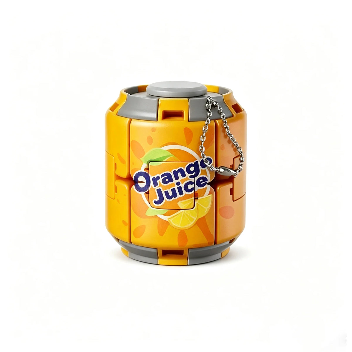 Soda Can Fingertip Slider Fidget Toy Keychain for Stress Relief