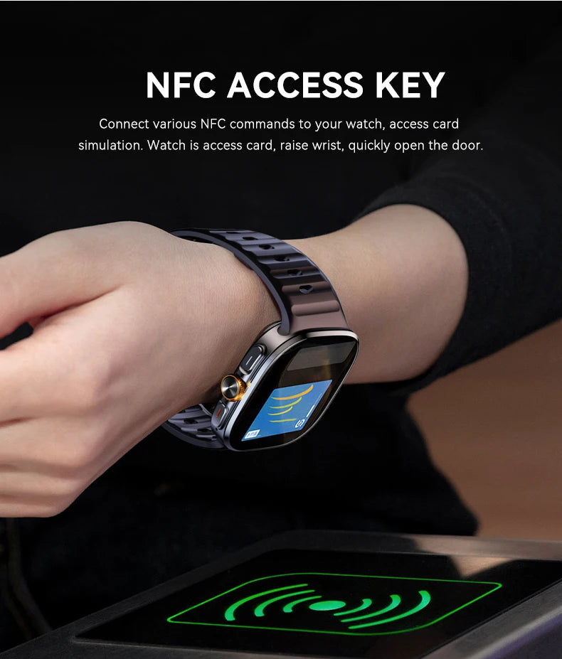 M99 Mini New Package 2.29inch Amoled Smartwatch 5G LTE Android Smart Watch With Rotary Camera GPS WIFI Sim Card Slot 2100Mah