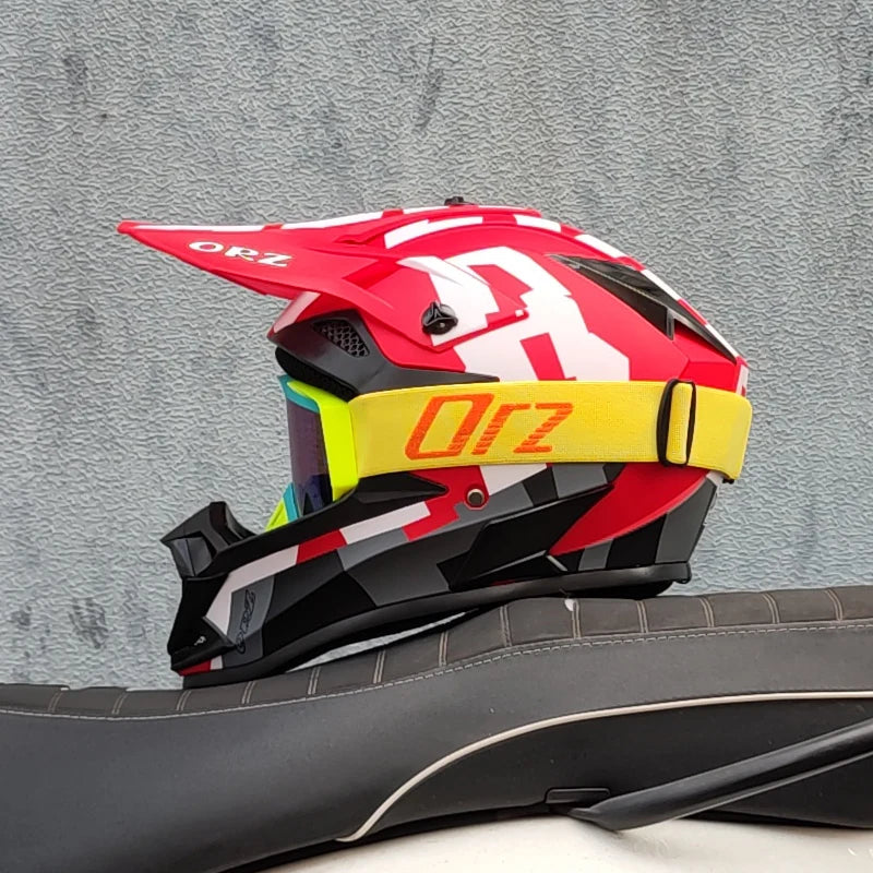 Super-Cool Motorcycle Off-road Helmet ATV Dirt Bike Helmet MTB Downhill Full Face Helmet Free gifts&a lot of Design capacetes